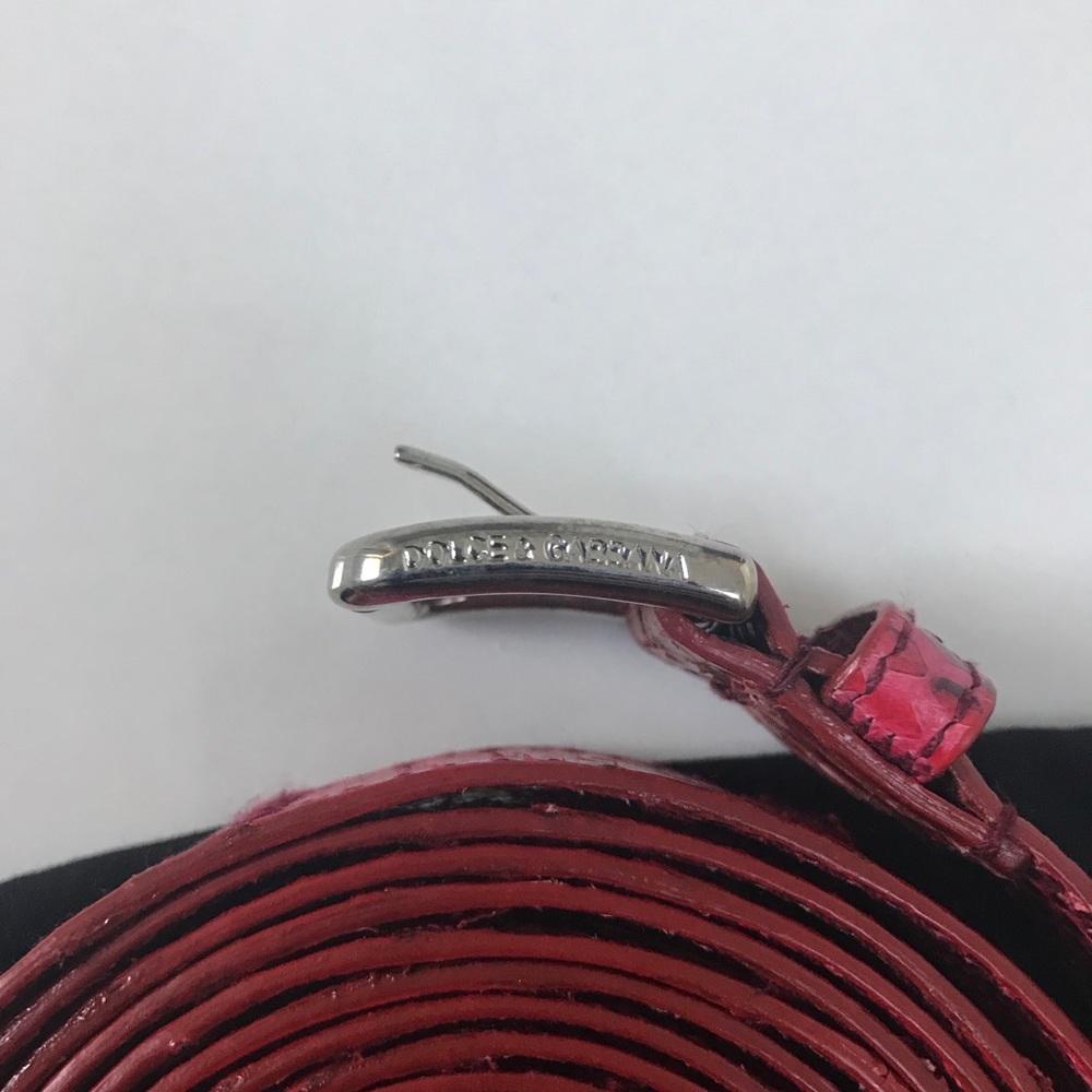 Dolce & Gabbana Python Wrap Around Belt. Authentic - image 3